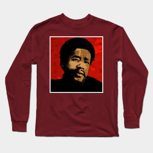 BOBBY SEALE-BLACK PANTHER Long Sleeve T-Shirt